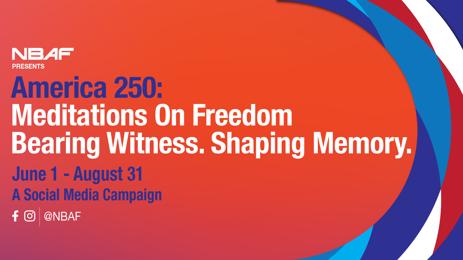 America 250 Meditation on Freedom - web banner - 1920x1080