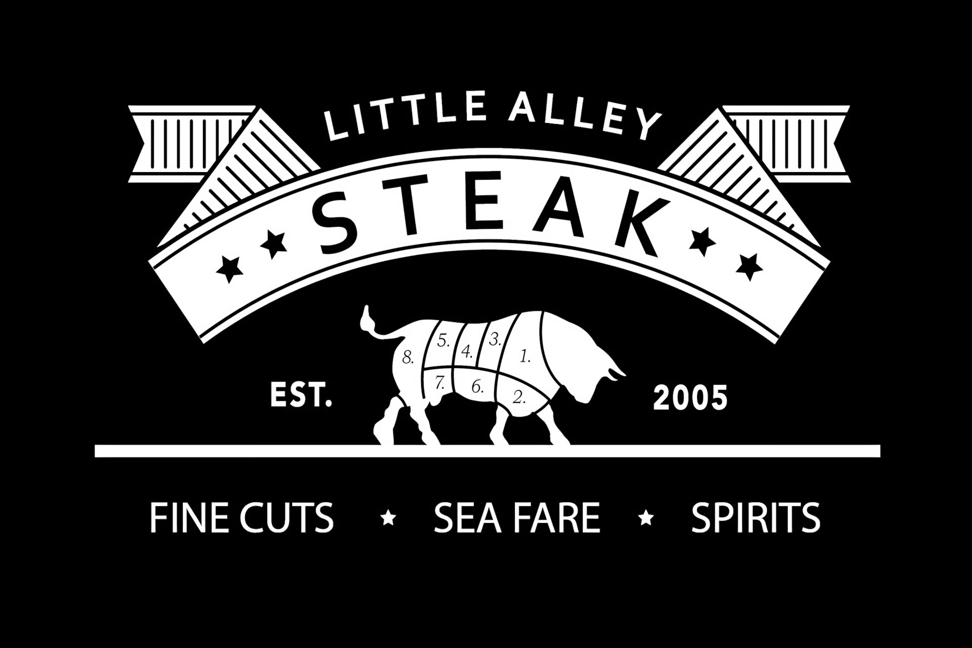 little alley steak logo