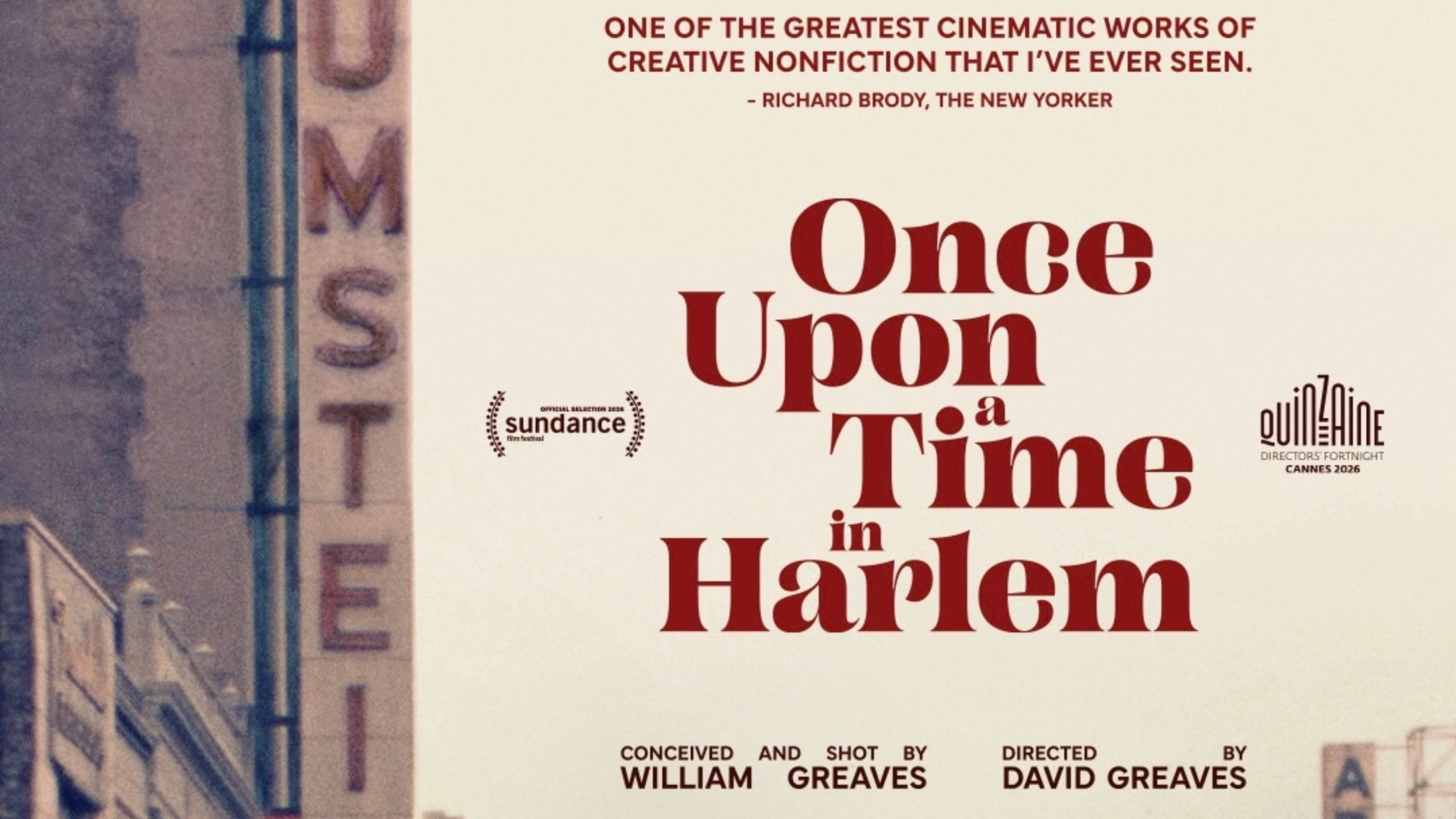 Once Upon a Time in Harlem